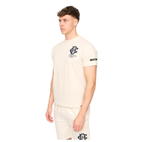 Duck and Cover - "Randolph" T-Shirt für Herren, Leger (Steinfarben) - Image 3
