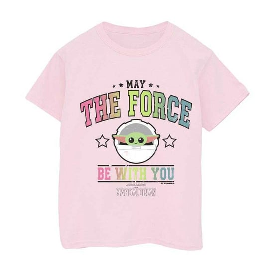 Star Wars - "The Mandalorian The Force" T-Shirt für Mädchen (Babyrosa) - Image 1