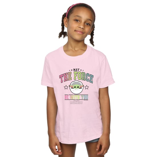 Star Wars - "The Mandalorian The Force" T-Shirt für Mädchen (Babyrosa) - Image 3