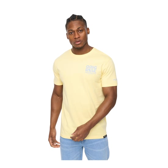 Crosshatch - "Wellmoores" T-Shirt für Herren (Gelb) - Image 1