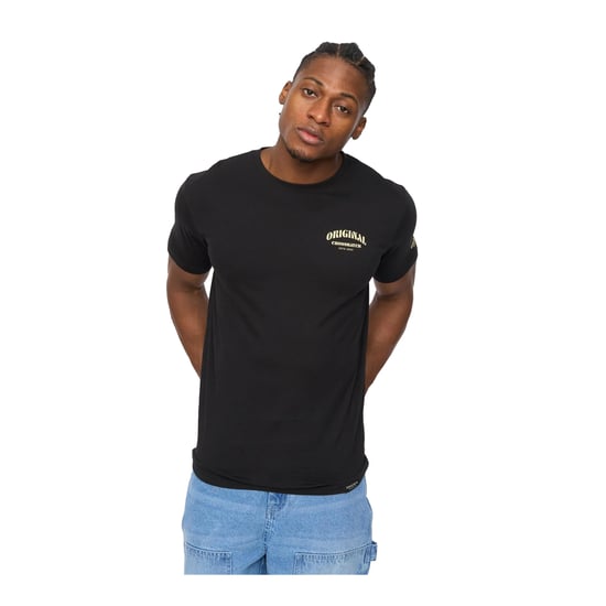Crosshatch - "Labstock" T-Shirt für Herren (Schwarz) - Image 1