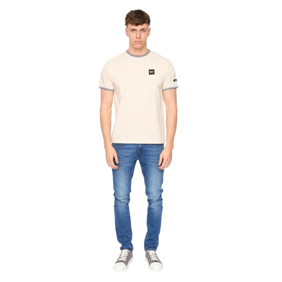 Duck and Cover - "Wrentham" T-Shirt für Herren, Baumwolle (Steinfarben) - Image 4