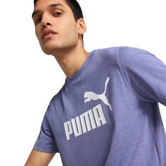 Puma - "ESS No.1" T-Shirt für Herren (Veilchen) - Image 3