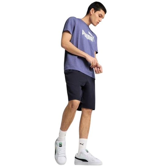 Puma - "ESS No.1" T-Shirt für Herren (Veilchen) - Image 4