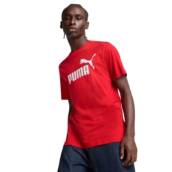 Puma - "ESS No.1" T-Shirt für Herren (Rot) - Image 3