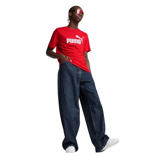 Puma - "ESS No.1" T-Shirt für Herren (Rot) - Image 5
