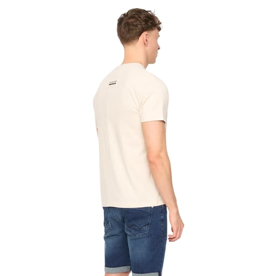 Duck and Cover - "Tatick" T-Shirt für Herren, Angerauhte Baumwolle (Helles Steingrau) - Image 2
