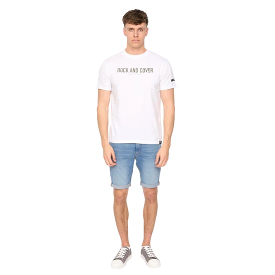 Duck and Cover - "Walpole" T-Shirt für Herren (Weiß) - Image 4