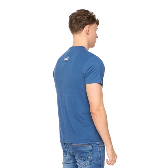 Duck and Cover - "Stoneham" T-Shirt für Herren, Angerauhte Baumwolle (Blau) - Image 2