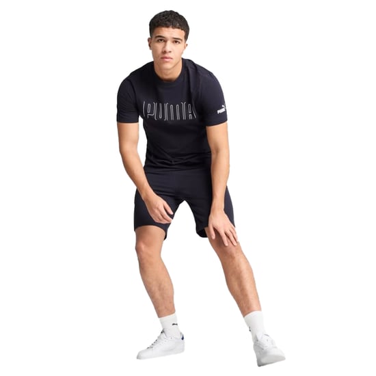 Puma - T-Shirt für Herren - Sport (Dunkles Marineblau) - Image 4