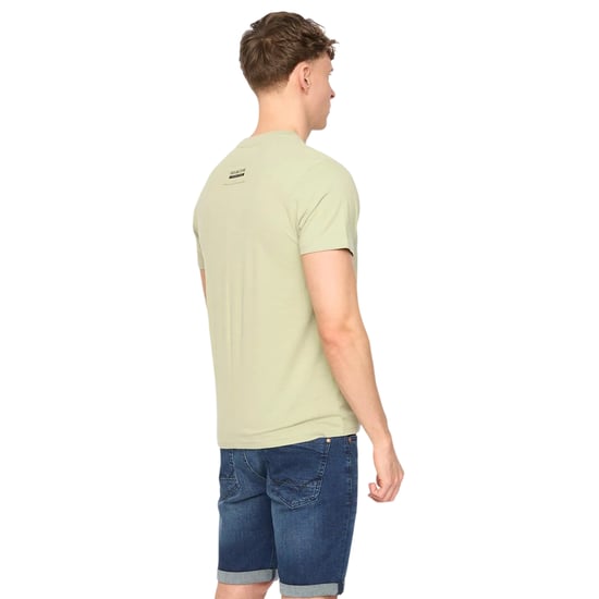 Duck and Cover - "Tatick" T-Shirt für Herren, Angerauhte Baumwolle (Helles Oliv) - Image 2
