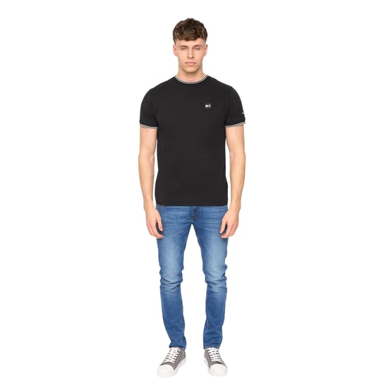Duck and Cover - "Wrentham" T-Shirt für Herren, Baumwolle (Schwarz) - Image 4