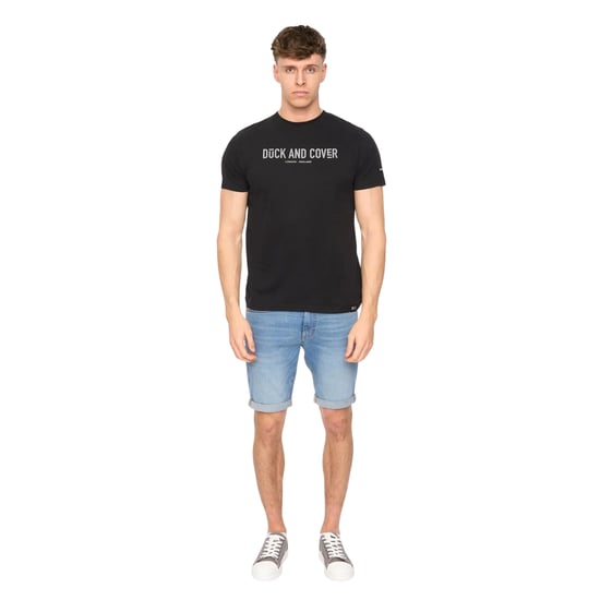 Duck and Cover - "Walpole" T-Shirt für Herren (Schwarz) - Image 4