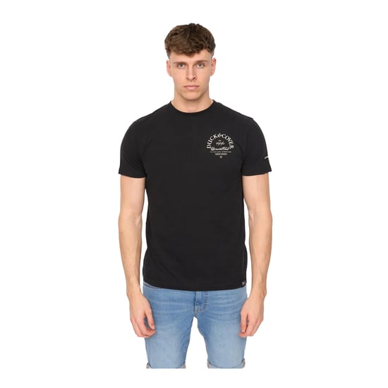 Duck and Cover - "Sudbury" T-Shirt für Herren (Schwarz) - Image 1