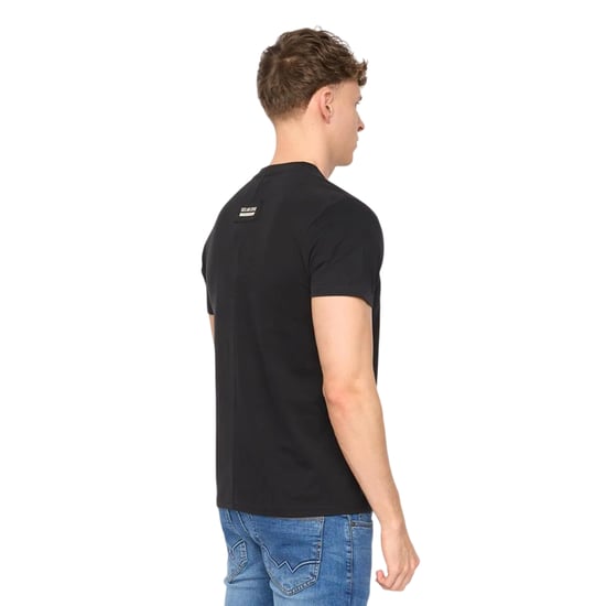 Duck and Cover - "Stoneham" T-Shirt für Herren, Angerauhte Baumwolle (Schwarz) - Image 2