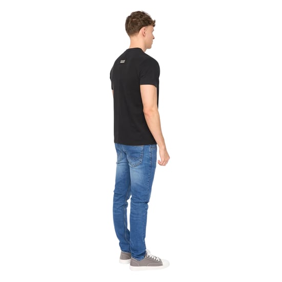 Duck and Cover - "Stoneham" T-Shirt für Herren, Angerauhte Baumwolle (Schwarz) - Image 5