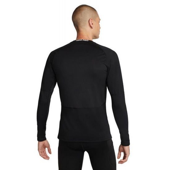 Nike - "Pro Warm" T-Shirt für Herren (Schwarz) - Image 2