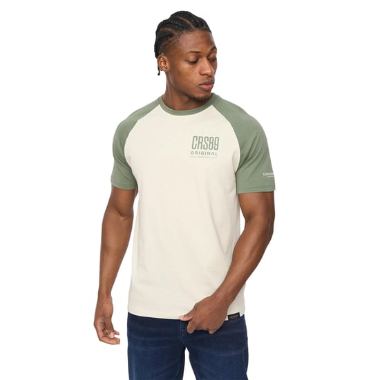 Crosshatch - "Bretsby" T-Shirt für Herren (Oliv) - Image 1