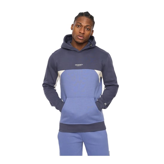 Crosshatch - "Castlebay" Kapuzenpullover für Herren (Blau) - Image 1