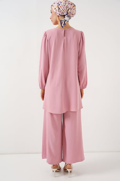 Tunika & Weitbeinige Hose Zwei-Teiler Set - Image 6