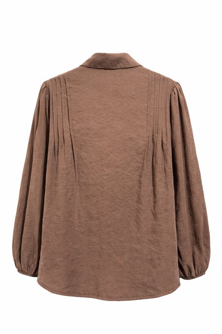 Strukturierte Ripp Longsleeve Hemd mit Knopfleiste - Image 3