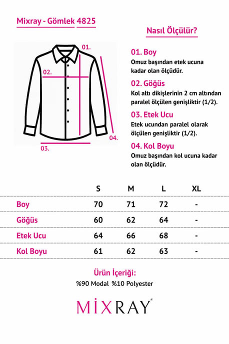 Strukturierte Ripp Longsleeve Hemd mit Knopfleiste - Image 4