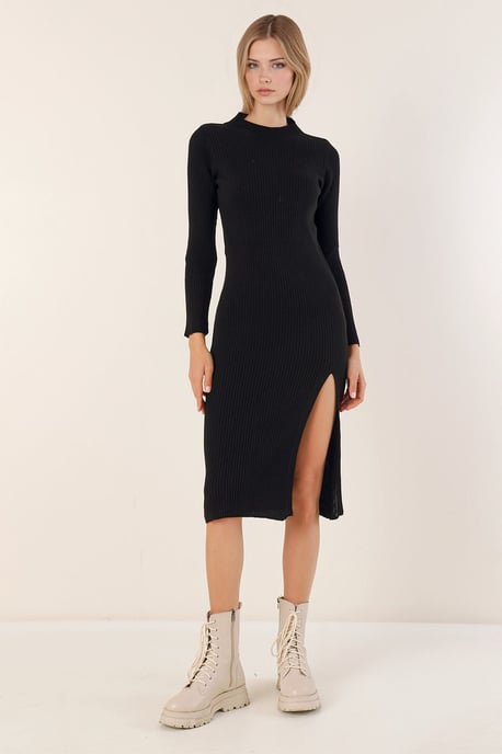 Strickkleid mit Rundhalsausschnitt - Image 4