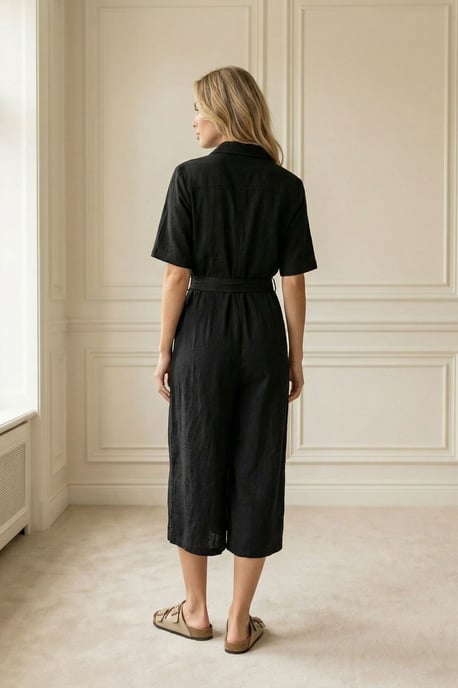 Gürtelloses Maxi-Hemdkleid - Image 3