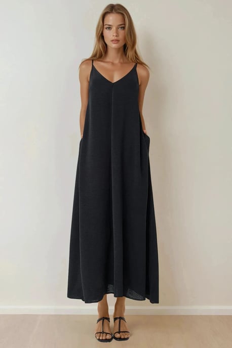 A-Form Maxi-Kleid - Image 1
