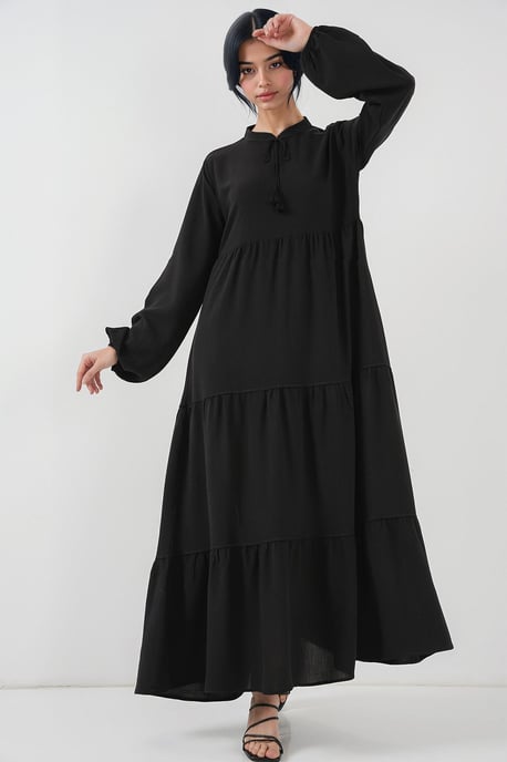 Maxikleid mit Schleifendetail - Image 1