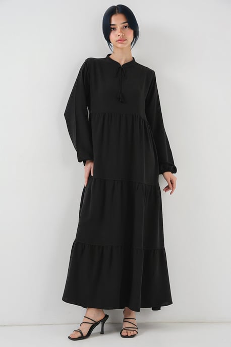 Maxikleid mit Schleifendetail - Image 2