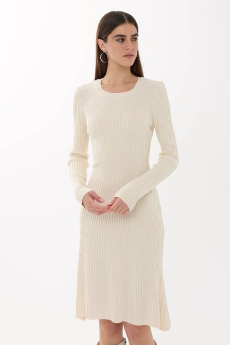 Strickkleid mit Rundhalsausschnitt - Image 3