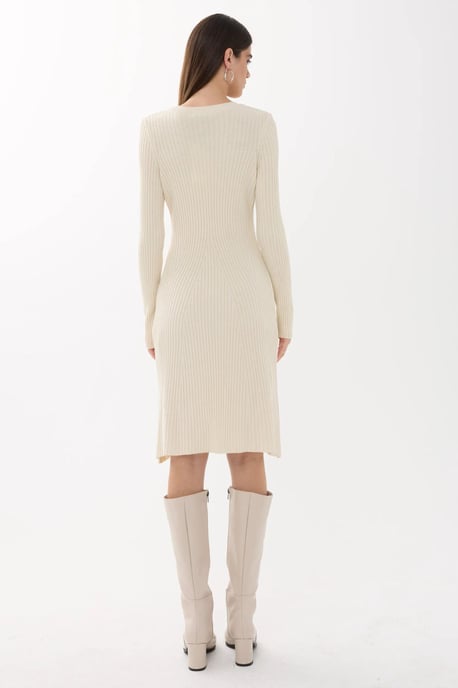 Strickkleid mit Rundhalsausschnitt - Image 4