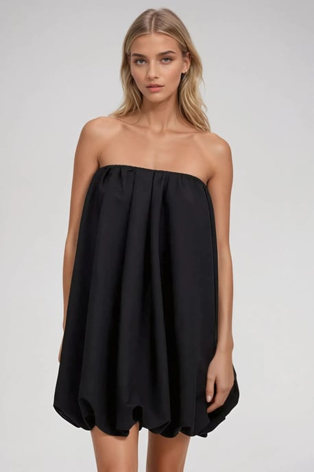 Röhren-Top Ballon Mini-Kleid - Image 2