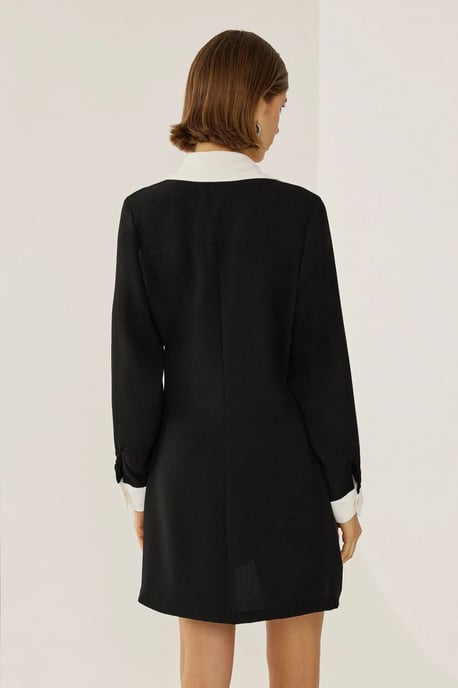 Knopfleisten-Hemdblusenkleid - Image 5