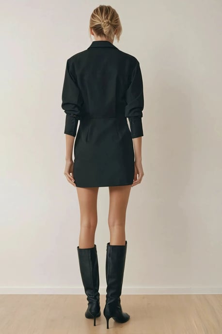 Mini-Hemdkragenkleid - Image 4