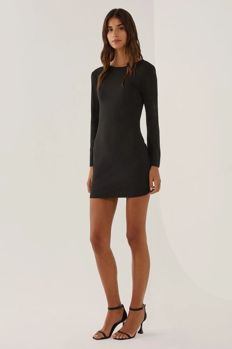Körperbetontes Minikleid mit Rückenausschnitt - Image 2