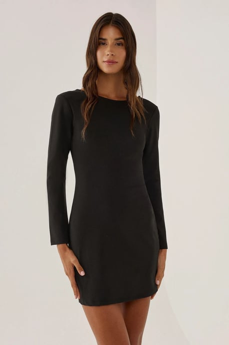Körperbetontes Minikleid mit Rückenausschnitt - Image 3