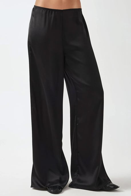 Ana Weite Satin-Hosen - Image 3