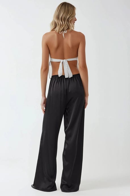 Ana Weite Satin-Hosen - Image 5
