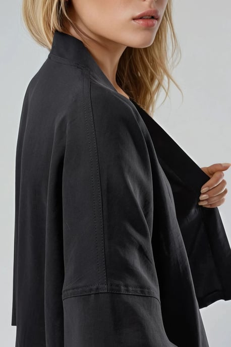 Langärmliger, lockerer Kimono - Image 6