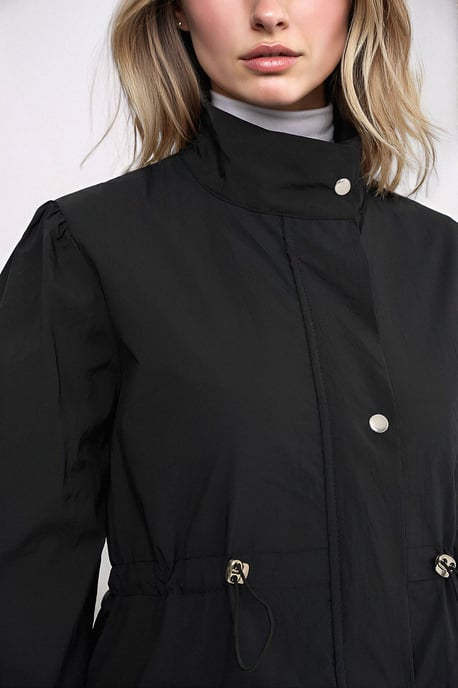 Langer Trenchcoat mit Umlegekragen - Image 4