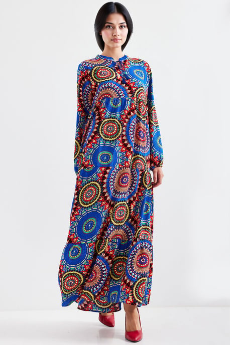 Maxikleid mit Schleifendetail - Image 2