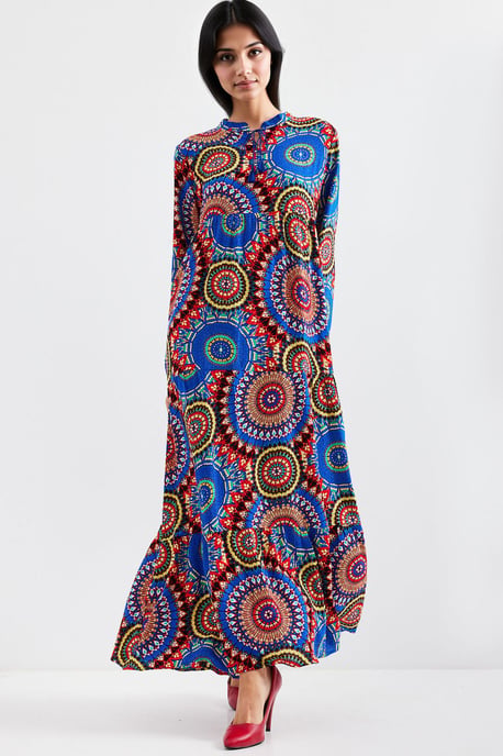 Maxikleid mit Schleifendetail - Image 4