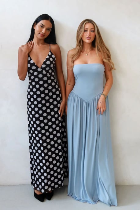 Sofie Bustier Fitted Maxikleid - Image 2