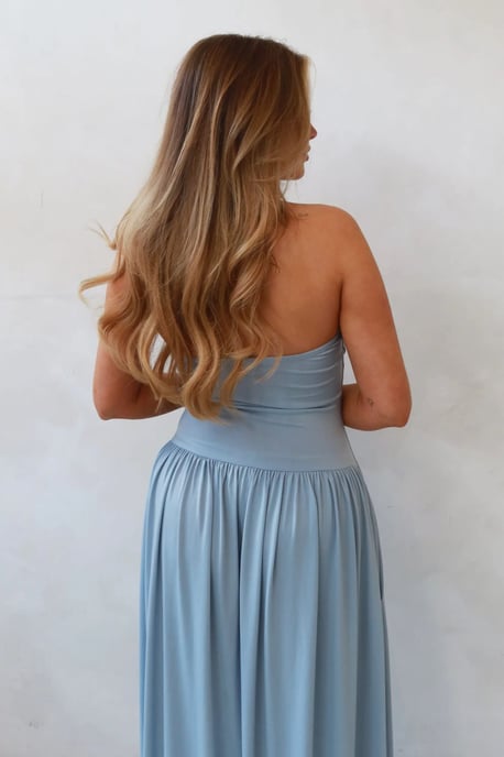 Sofie Bustier Fitted Maxikleid - Image 3