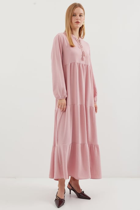 Maxikleid mit Schleifendetail - Image 3