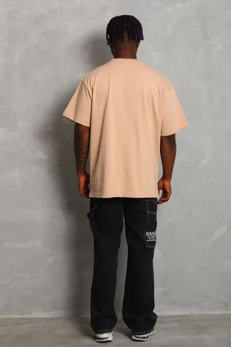 Oversized Rundhals-T-Shirt - Image 4