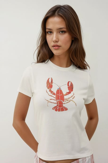 Crew-Neck Bedrucktes Baby-Tee - Image 6