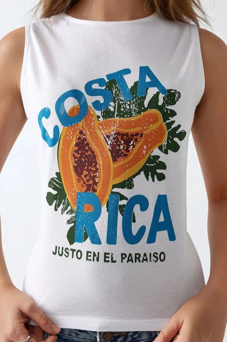 Slim Fit Bedrucktes Rundhals-T-Shirt - Image 4